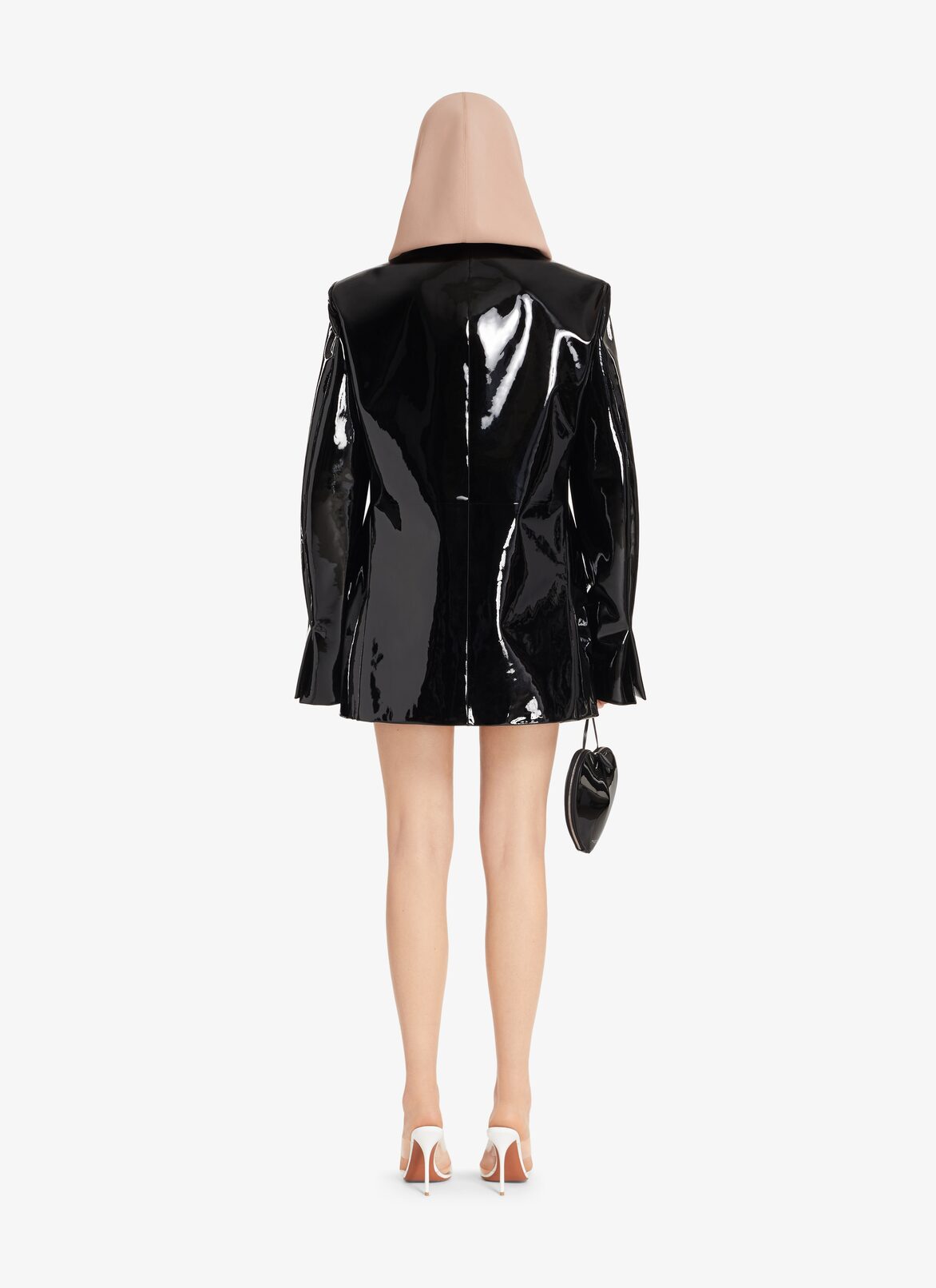 Hooded tailored Dress ALAÏA BLACK HOODED TAILORED DRESS